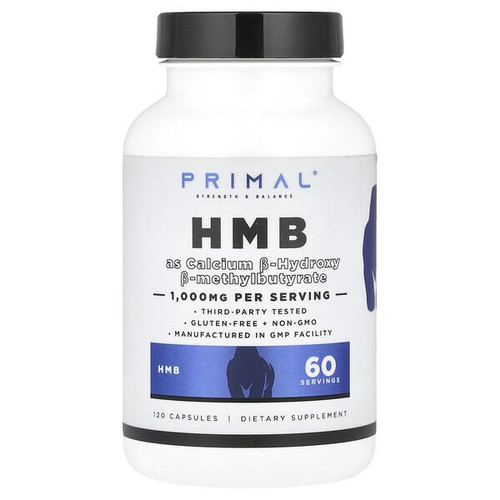 <img alt="PrePrimal, HMB, 120 Capsules (500 mg per Capsule)" title="PrePrimal, HMB, 120 Capsules (500 mg per Capsule),860000548458"