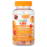 <img alt="Lifeable, Kids Calcium + Vitamin D3 Gummies, Fruit, 60 Gummies" title="Lifeable, Kids Calcium + Vitamin D3 Gummies, Fruit, 60 Gummies,850023062383"
