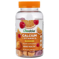 <img alt="Lifeable, Calcium + Vitamin D3 Gummies, Fruit, 60 Gummies" title="Lifeable, Calcium + Vitamin D3 Gummies, Fruit, 60 Gummies,850023062154"