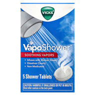 <img alt="Vicks, VapoShower, Soothing Vapors, 5 Shower Tablets" title="Vicks, VapoShower, Soothing Vapors, 5 Shower Tablets,323900040533"