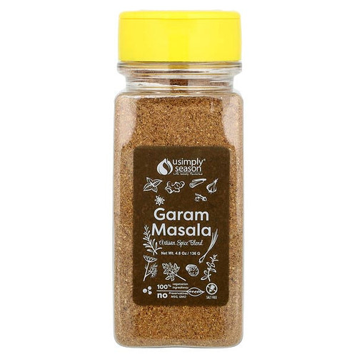 <img alt="USimplySeason, Artisan Spice Blend, Garam Masala, 4.8 oz (136 g)" title="USimplySeason, Artisan Spice Blend, Garam Masala, 4.8 oz (136 g),852713005830"