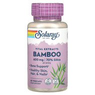 <img alt="Solaray, Vital Extracts, Bamboo, 60 VegCaps (300 mg per VegCap)" title="Solaray, Vital Extracts, Bamboo, 60 VegCaps (300 mg per VegCap),076280030754"