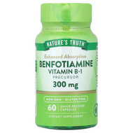 <img alt="Natures Truth, Benfotiamine, 300 mg, 60 Quick Release Capsules" title="Natures Truth, Benfotiamine, 300 mg, 60 Quick Release Capsules,840093120199"