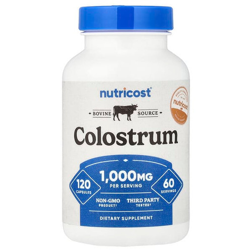 <img alt="Nutricost, Colostrum, 120 Capsules (500 mg per Capsule)" title="Nutricost, Colostrum, 120 Capsules (500 mg per Capsule),810139573036"