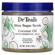 <img alt="Dr. Teals, Shea Sugar Scrub, Coconut Oil With Essential Oils, 19 oz (538 g)" title="Dr. Teals, Shea Sugar Scrub, Coconut Oil With Essential Oils, 19 oz (538 g),810021207261"