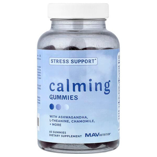 <img alt="MAV Nutrition, Calming Gummies, 60 Gummies" title="MAV Nutrition, Calming Gummies, 60 Gummies,850018273633"