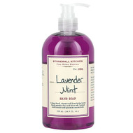 <img alt="Stonewall Kitchen, Hand Soap, Lavender Mint, 16.9 fl oz (500 ml)" title="Stonewall Kitchen, Hand Soap, Lavender Mint, 16.9 fl oz (500 ml),711381022405"