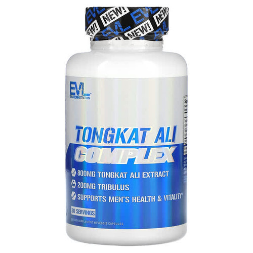 <img alt="EVLution Nutrition, Tongkat Ali Complex, 60 Veggie Capsules" title="EVLution Nutrition, Tongkat Ali Complex, 60 Veggie Capsules,818901027602"