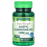 <img alt="Natures Truth, Acetyl L-Carnitine HCL, Super Strength, 30 Quick Release Capsules (500 mg per Capsule)" title="Natures Truth, Acetyl L-Carnitine HCL, Super Strength, 30 Quick Release Capsules (500 mg per Capsule),840093100801"