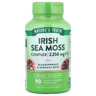 <img alt="Natures Truth, Irish Sea Moss Complex Plus Bladderwrack & Burdock Root, 90 Quick Release Capsules" title="Natures Truth, Irish Sea Moss Complex Plus Bladderwrack & Burdock Root, 90 Quick Release Capsules,840093118905"