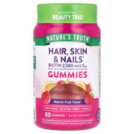 <img alt="Natures Truth, Hair, Skin & Nails, Natural Fruit, 80 Gummies" title="Natures Truth, Hair, Skin & Nails, Natural Fruit, 80 Gummies,840093102232"