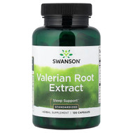 <img alt="Swanson Vitamins, Valerian Root Extract, Standardized, 120 Capsules" title="Swanson Vitamins, Valerian Root Extract, Standardized, 120 Capsules,087614140698"