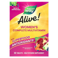 <img alt="Natures Way, Alive Womens Complete Multivitamin, 50 Tablets" title="Natures Way, Alive Womens Complete Multivitamin, 50 Tablets,033674136638"