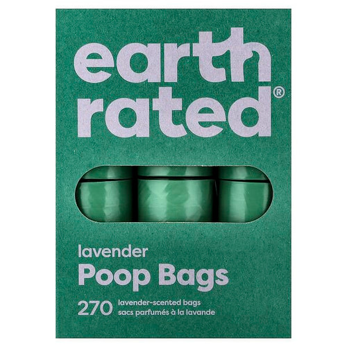 <img alt="Earth Rated, Dog Poop Bags, Lavender, 270 Bags" title="Earth Rated, Dog Poop Bags, Lavender, 270 Bags,870856000123"