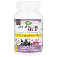 <img alt="Natures Way, Sambucus Relief, Immune Support, For Kids Ages 2+, Berry, 36 Chewable Tablets" title="Natures Way, Sambucus Relief, Immune Support, For Kids Ages 2+, Berry, 36 Chewable Tablets,033674136706"