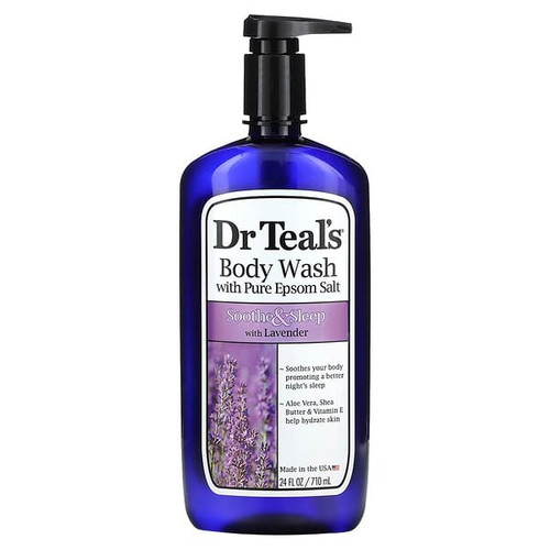<img alt="Dr. Teals, Body Wash With Pure Epsom Salt, Soothe & Sleep, 24 fl oz (710 ml)" title="Dr. Teals, Body Wash With Pure Epsom Salt, Soothe & Sleep, 24 fl oz (710 ml),811068011583"