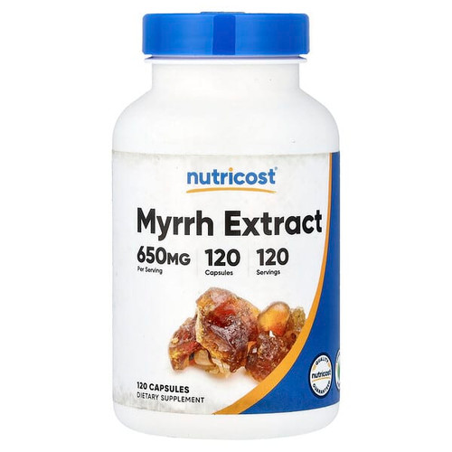 <img alt="Nutricost, Myrrh Extract, 650 mg, 120 Capsules" title="Nutricost, Myrrh Extract, 650 mg, 120 Capsules,810014670461"