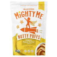 <img alt="Mission MightyMe, Nutty Puffs, Organic Peanut Butter + Banana, 1.5 oz (42 g)" title="Mission MightyMe, Nutty Puffs, Organic Peanut Butter + Banana, 1.5 oz (42 g),860001393972"