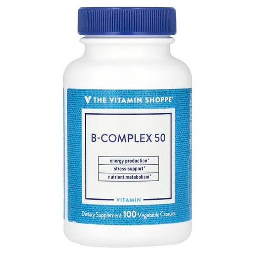<img alt="The Vitamin Shoppe, B-Complex 50, 100 Vegetable Capsules" title="The Vitamin Shoppe, B-Complex 50, 100 Vegetable Capsules,766536010462"