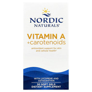 <img alt="Nordic Naturals, Vitamin A + Carotenoids, 30 Soft Gels" title="Nordic Naturals, Vitamin A + Carotenoids, 30 Soft Gels,768990015304"