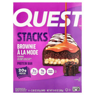 <img alt="Quest Nutrition, Stacks, Protein Bar, Brownie A La Mode, 4 Bars, 2.36 oz (67 g) Each" title="Quest Nutrition, Stacks, Protein Bar, Brownie A La Mode, 4 Bars, 2.36 oz (67 g) Each,888849018352"