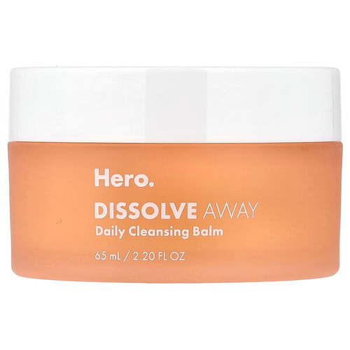 <img alt="Hero Cosmetics, Dissolve Away, Daily Cleansing Balm, 2.2 fl oz (65 ml)" title="Hero Cosmetics, Dissolve Away, Daily Cleansing Balm, 2.2 fl oz (65 ml),196270000496"