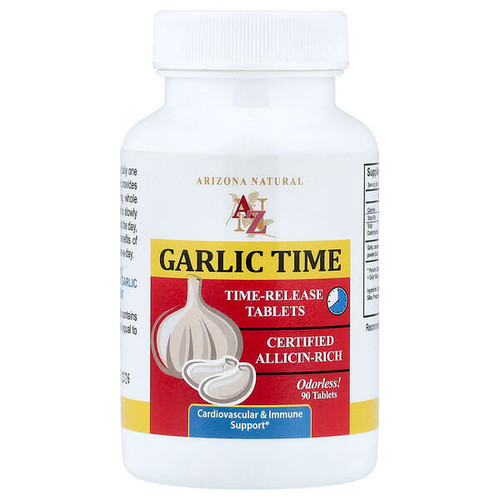 <img alt="Arizona Natural, Garlic Time, 90 Tablets (600 mg per Tablet)" title="Arizona Natural, Garlic Time, 90 Tablets (600 mg per Tablet),046802403007"