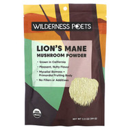 <img alt="Wilderness Poets, Organic Lions Mane Mushroom Powder, 3.5 oz (99 g)" title="Wilderness Poets, Organic Lions Mane Mushroom Powder, 3.5 oz (99 g),850028415153"