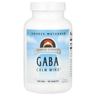 <img alt="Source Naturals, Serene Science, GABA, 750 mg, 90 Tablets" title="Source Naturals, Serene Science, GABA, 750 mg, 90 Tablets,021078002406"