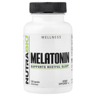 <img alt="NutraBio, Melatonin, 120 Capsules (3 mg per Capsule)" title="NutraBio, Melatonin, 120 Capsules (3 mg per Capsule),649908517663"