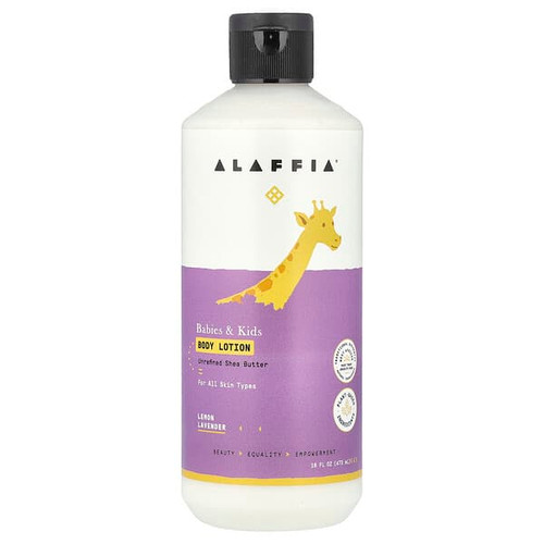 <img alt="Alaffia, Babies & Kids Body Lotion, Lemon Lavender, 16 fl oz (473 ml)" title="Alaffia, Babies & Kids Body Lotion, Lemon Lavender, 16 fl oz (473 ml),841320100915"