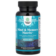 <img alt="Natures Craft, Mind & Memory Matrix, 60 Capsules" title="Natures Craft, Mind & Memory Matrix, 60 Capsules,810172623019"
