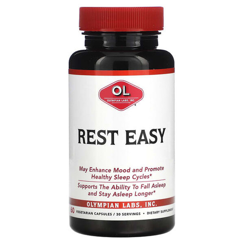 <img alt="Olympian Labs, Rest Easy, 60 Vegetarian Capsules" title="Olympian Labs, Rest Easy, 60 Vegetarian Capsules,710013000484"