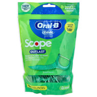 Oral-B, Glide, Scope Outlast Floss Picks, Mint, 150 Floss Picks
