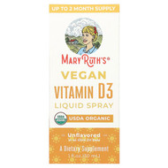 MaryRuths, Vegan Vitamin D3 Liquid Spray, Unflavored, 1 fl oz (30 ml)