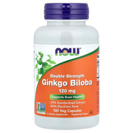 Now Foods, Ginkgo Biloba With Eleuthero Root, 100 Veg Capsules