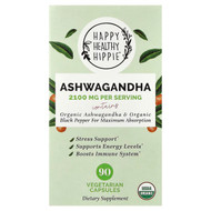 Happy Healthy Hippie, Ashwagandha, 90 Vegetarian Capsules