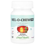 Maxi Health, Mel-O-Chew, Natural Berry , 3 mg , 100 Chewies