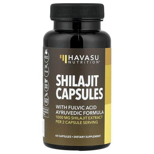 <img alt="Havasu Nutrition, Shilajit, 60 Capsules" title="Havasu Nutrition, Shilajit, 60 Capsules,850060017537"