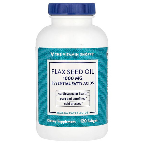 <img alt="The Vitamin Shoppe, Flax Seed Oil, 1,000 mg, 120 Softgels" title="The Vitamin Shoppe, Flax Seed Oil, 1,000 mg, 120 Softgels,766536029594"
