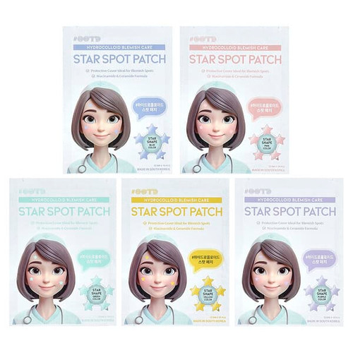 <img alt="OOTD, Star Spot Patch, Hydrocolloid Blemish Care , 80 Patches" title="OOTD, Star Spot Patch, Hydrocolloid Blemish Care , 80 Patches,8809349812884"