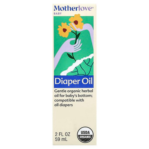 <img alt="Motherlove, Baby, Diaper Oil, 2 fl oz (59 ml)" title="Motherlove, Baby, Diaper Oil, 2 fl oz (59 ml),759160210025"
