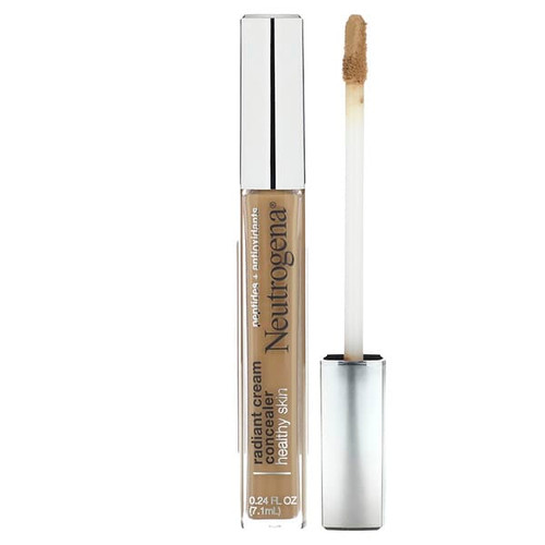 <img alt="Neutrogena, Healthy Skin, Radiant Cream Concealer, Hazelnut Medium 1, 0.24 fl oz (7.1 ml)" title="Neutrogena, Healthy Skin, Radiant Cream Concealer, Hazelnut Medium 1, 0.24 fl oz (7.1 ml),086800196228"