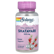 <img alt="Solaray, Vital Extracts, Shatavari, 500 mg, 60 VegCaps" title="Solaray, Vital Extracts, Shatavari, 500 mg, 60 VegCaps,076280110999"