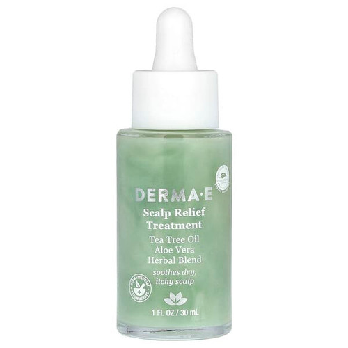 <img alt="DERMA E, Scalp Relief Treatment, 1 fl oz (30 ml)" title="DERMA E, Scalp Relief Treatment, 1 fl oz (30 ml),030985087413"