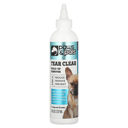 <img alt="Paws & Pals, Tear Clear, Build-Up Remover, For Dogs, 8 fl oz (237 ml)" title="Paws & Pals, Tear Clear, Build-Up Remover, For Dogs, 8 fl oz (237 ml),840345111616"
