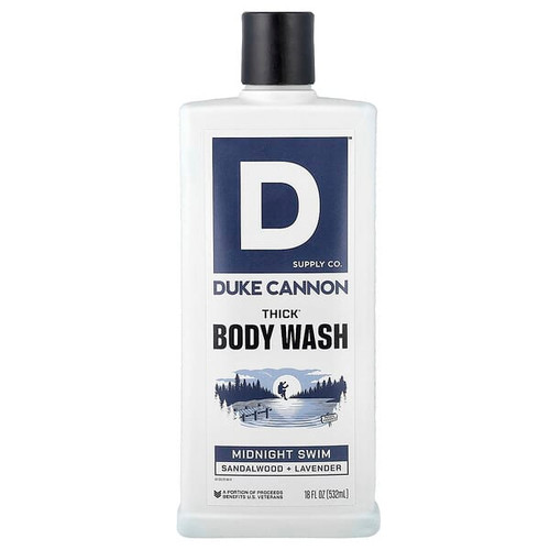<img alt="Duke Cannon Supply Co., Thick Body Wash, Midnight Swim, 18 fl oz (532 ml)" title="Duke Cannon Supply Co., Thick Body Wash, Midnight Swim, 18 fl oz (532 ml),371782005317"