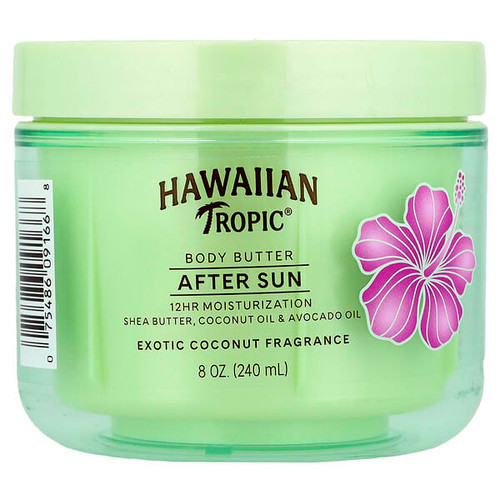 <img alt="Hawaiian Tropic, After Sun Body Butter, Exotic Coconut, 8 oz (240 ml)" title="Hawaiian Tropic, After Sun Body Butter, Exotic Coconut, 8 oz (240 ml),075486091668"