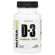 <img alt="NutraBio, Vitamin D-3, 125 mcg (5,000 IU), 90 Capsules" title="NutraBio, Vitamin D-3, 125 mcg (5,000 IU), 90 Capsules,649908514457"