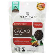 <img alt="Navitas Organics, Organic Cacao Wafers, Bittersweet, 8 oz (227 g)" title="Navitas Organics, Organic Cacao Wafers, Bittersweet, 8 oz (227 g),811961023379"